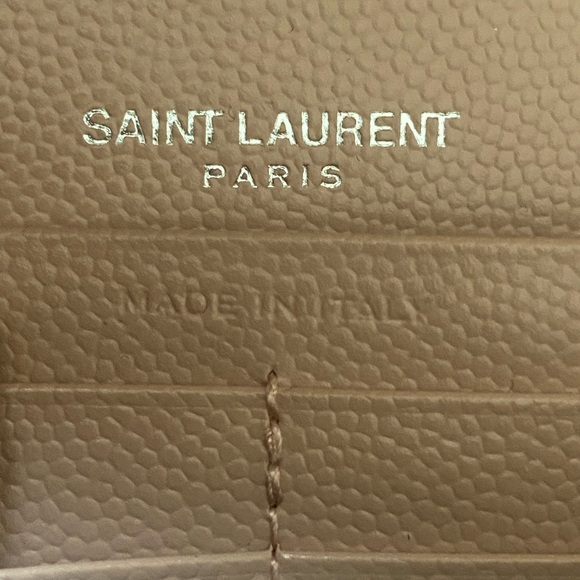 Saint Laurent Pink Quilted Chevron Chain Crossbody Bag - Picture 9 of 9